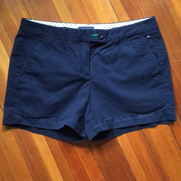 Tommy Hilfiger Pants - Tommy Hilfiger Navy Blue Chino Shorts
